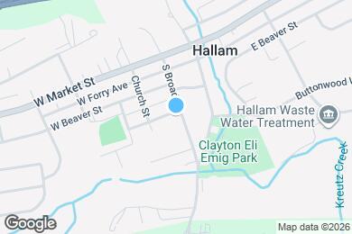 Map image of the property - 156 S Broad St