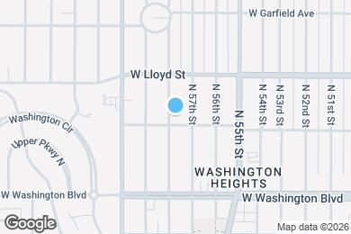 Map image of the property - 1910 N 58th St