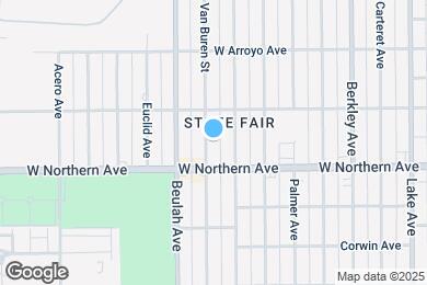 Map image of the property - 1226 Van Buren St