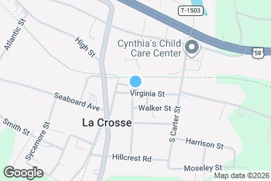 Map image of the property - 101 Virginia St