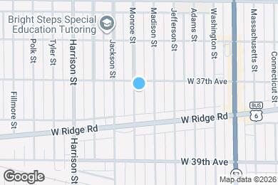 Map image of the property - 3725 Monroe St