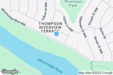Map image of the property - 10221 Mississippi Blvd
