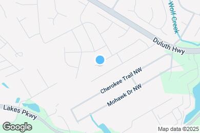 Map image of the property - 1384 Luther Way
