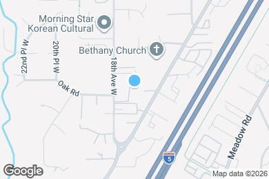 Map image of the property - 15611 18th Ave W