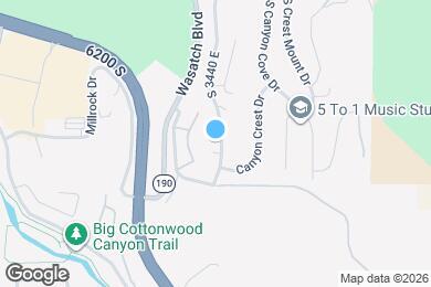 Map image of the property - 6532 S Heughs Canyon Way