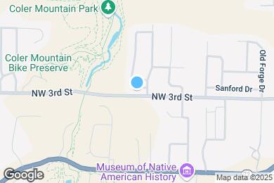 Map image of the property - 1802 NW Mustang Ave