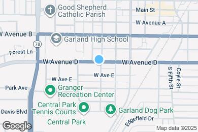 Map image of the property - 1000 W Avenue D