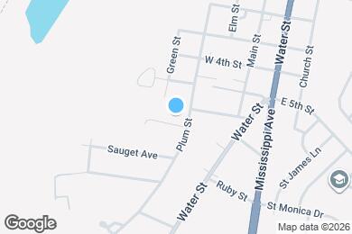 Map image of the property - 305 W 7th St