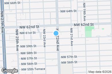 Map image of the property - 6006 NW 22nd Ave