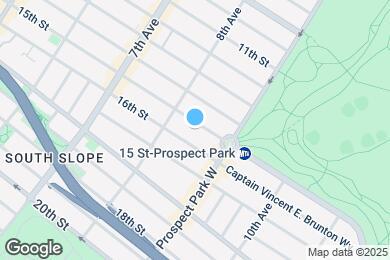 Map image of the property - Lovely 2 BED in Park Slope near Prospect Park