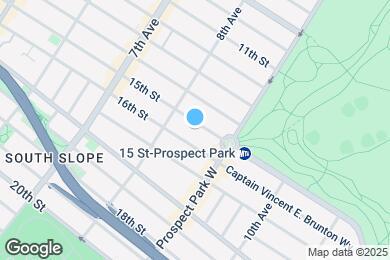 Map image of the property - Lovely 2.5 Bedroom Duplex in Park Slope st...