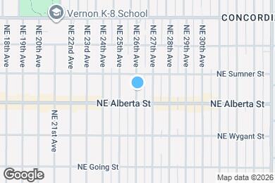 Map image of the property - 5022-5022 NE 26th Ave