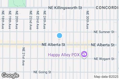 Map image of the property - 5022 NE 26th Ave