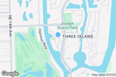 Map image of the property - 801 Three Islands Boulevard