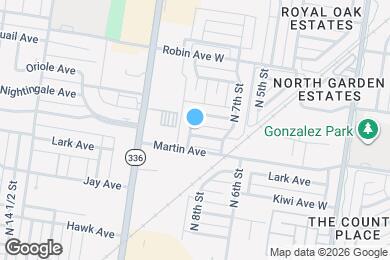 Map image of the property - 716 Mynah Ave
