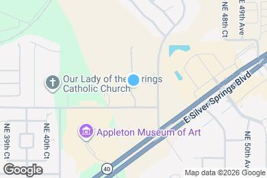 Map image of the property - 2135 NE 45th Ave
