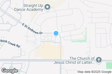 Map image of the property - 8192 N Boulder Ln