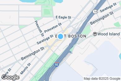 Map image of the property - 319 Bennington St