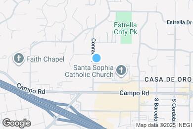 Map image of the property - Casa De Helix - La Mesa