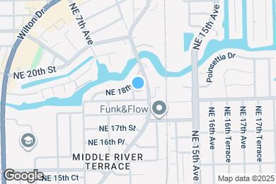 Map image of the property - 1808 NE 11th Ave