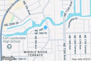 Map image of the property - 1808 NE 11th Ave