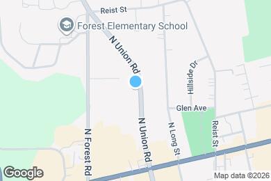 Map image of the property - 116 N Union Rd