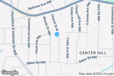 Map image of the property - 644 Church St NW