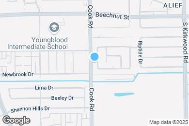 Map image of the property - 8510 Cookwood Dr