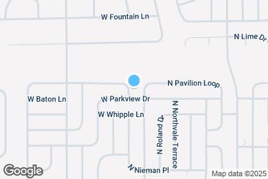 Map image of the property - 6896 N Sandborn Loop