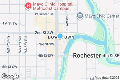 Map image of the property - 220 S Broadway