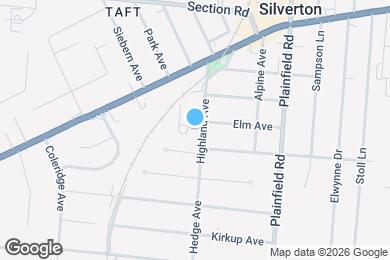 Map image of the property - 6713 Highland Ave