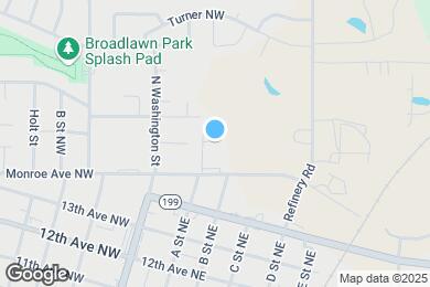 Map image of the property - Blue Sky Apartments