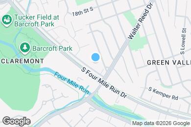 Map image of the property - 4067 S Four Mile Run Dr