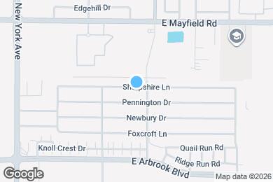 Map image of the property - 2122 Sharpshire Ln