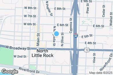 Map image of the property - 400 N Magnolia St