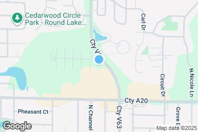 Map image of the property - 321 Meadow Green Ln