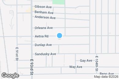Map image of the property - 9710 Aetna Rd
