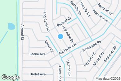Map image of the property - 3169 N Biscayne Dr