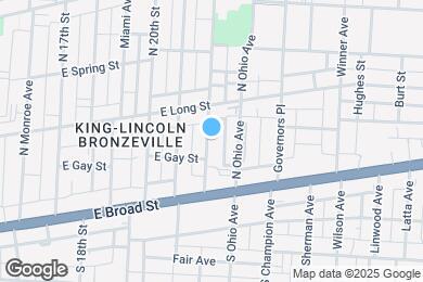 Map image of the property - 74 N 22nd St