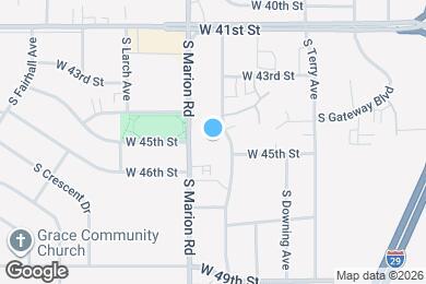 Map image of the property - 3709 S Cathy Ave
