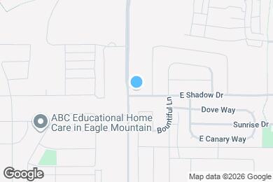 Map image of the property - 1519 E Shadow Dr