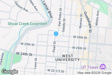 Map image of the property - Texan Pearl Best Value in West Campus