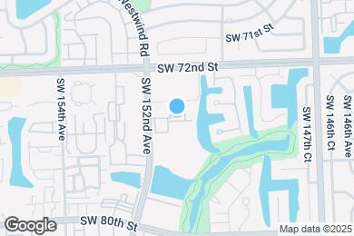 Map image of the property - 7425 SW 152nd Ave