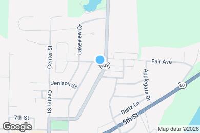 Map image of the property - 807 Mitchell Ave