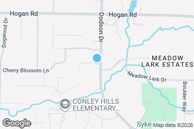 Map image of the property - 2985 Dodson Dr