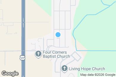 Map image of the property - 1325 Belvoir Dr