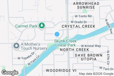 Map image of the property - 5142 W Piute Ave