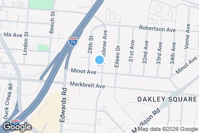Map image of the property - 4109 Millsbrae Ave