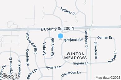 Map image of the property - 1914 Winton Dr