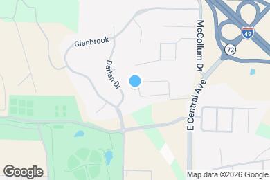 Map image of the property - 2503 Purdue Cir